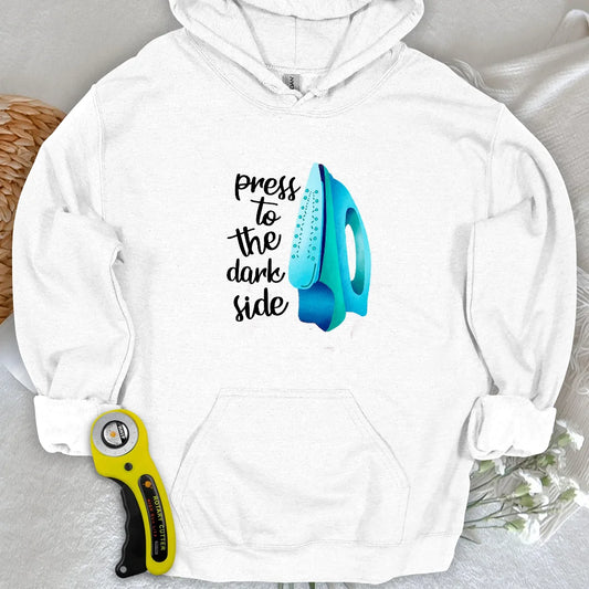 Drück zur dunklen Seite Hoodie