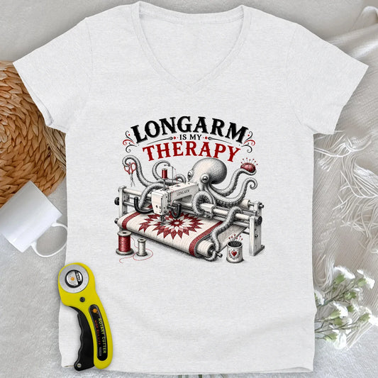 Longarm Therapy Club Lady V-neck