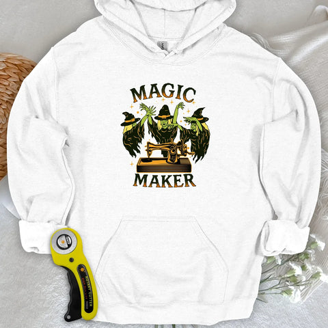 Felpa con cappuccio Magic Maker