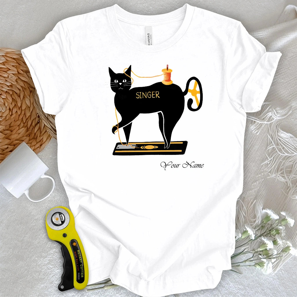 "Custom Name" Mewing Machine T-shirt