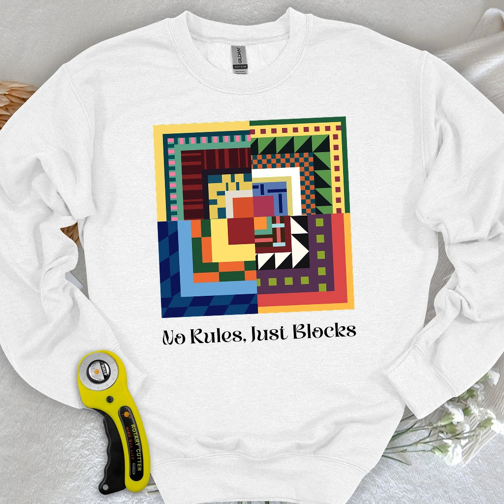 Sweat-shirt Modern Quilter Mind