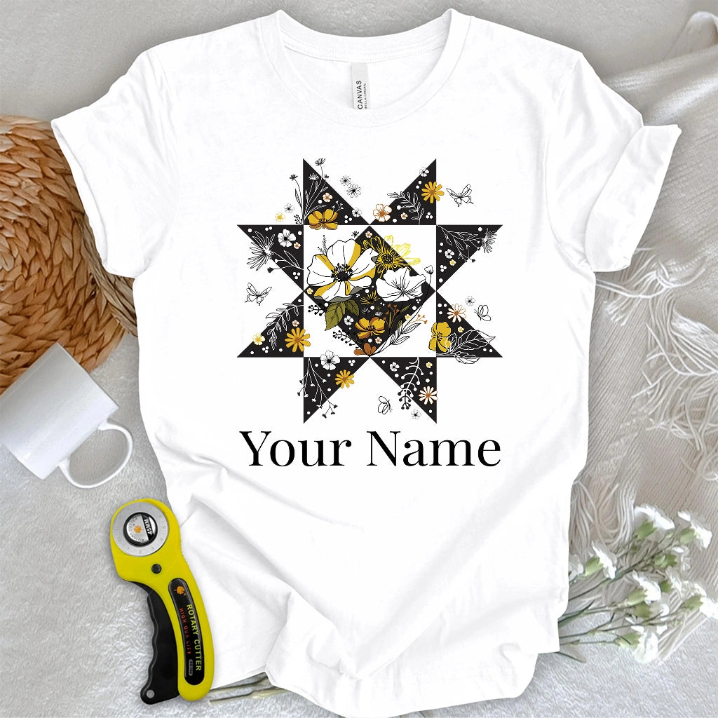 "Custom Name" Nature Block T-shirt