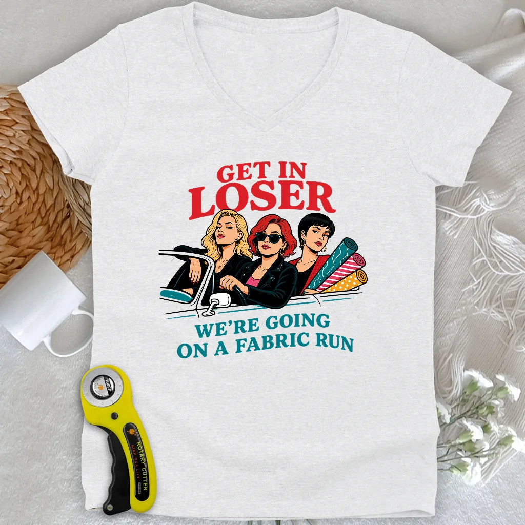 No Self Control Lady V-neck