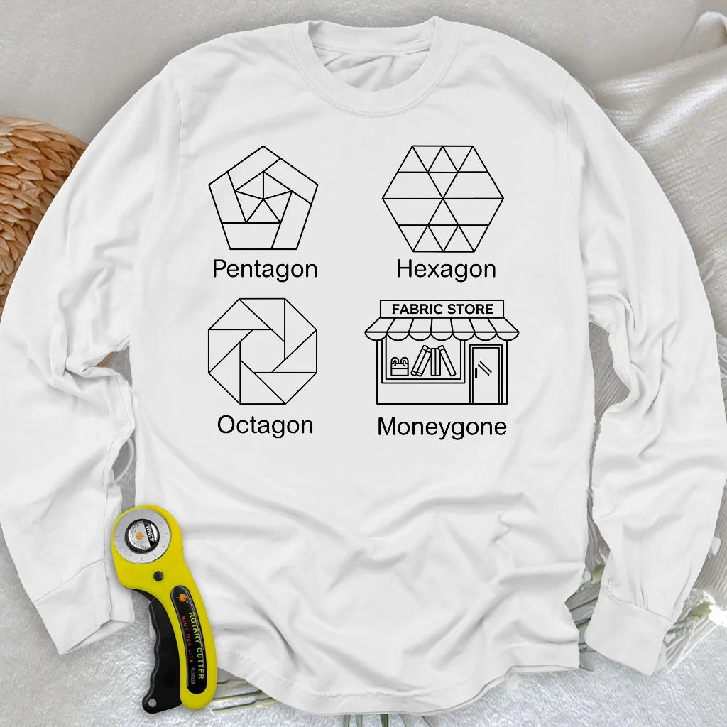 Non-Agon Langarm-T-Shirt