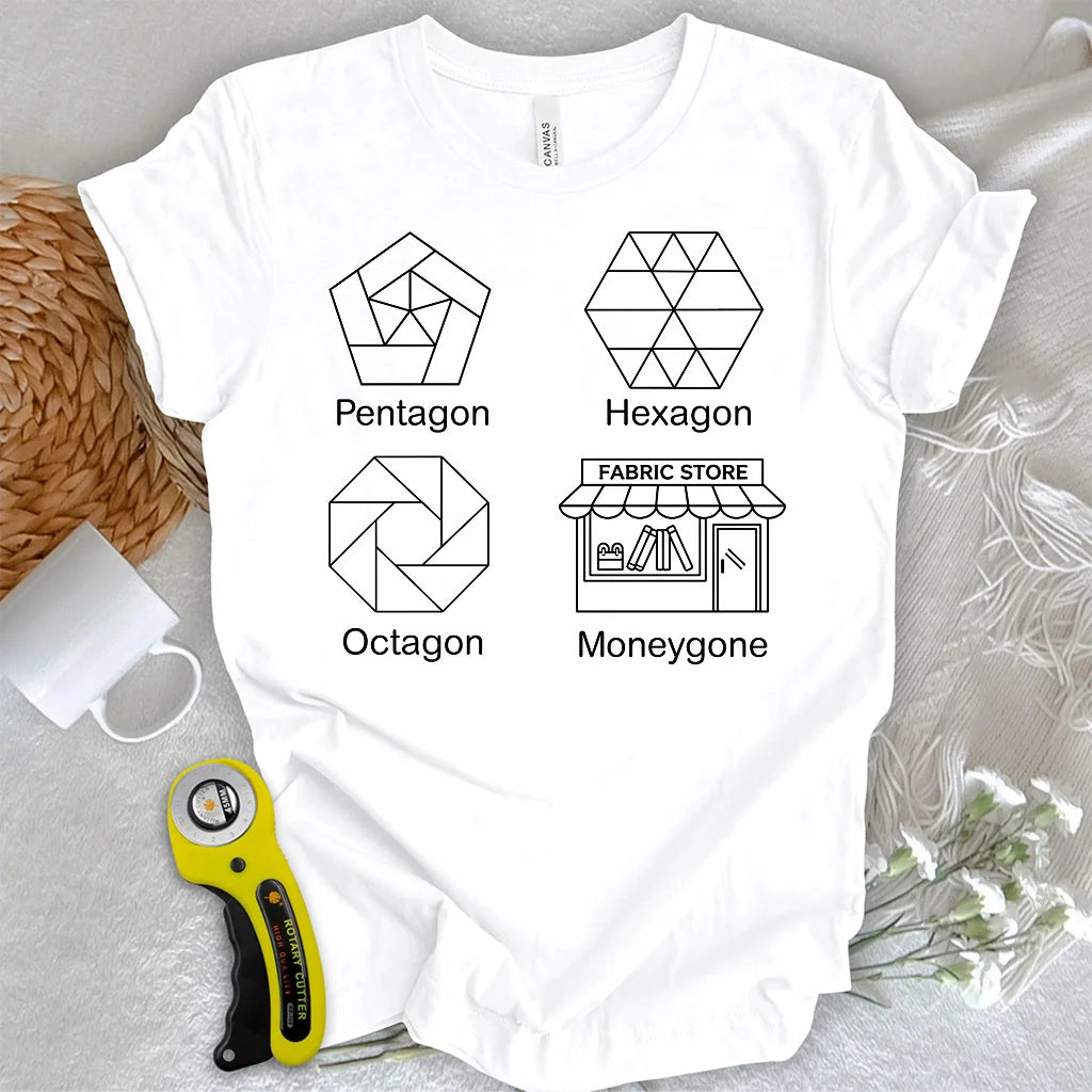 Nicht-agonales T-Shirt