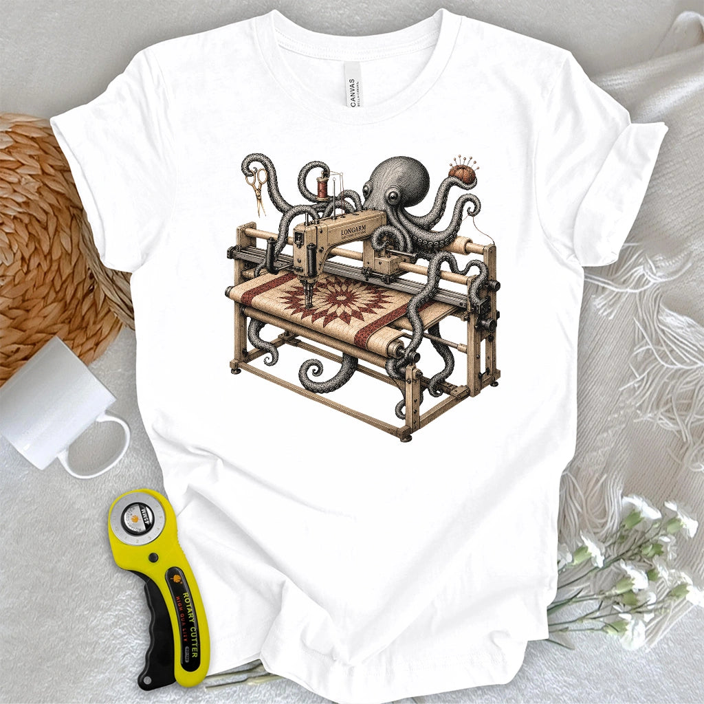 Octo Longarm Quilter T-shirt