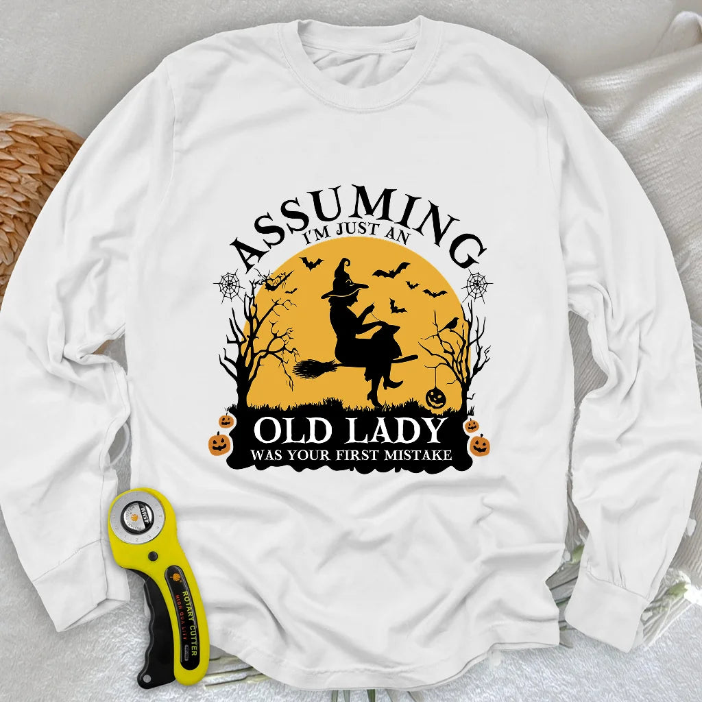 Old Lady Long Sleeve T-shirt