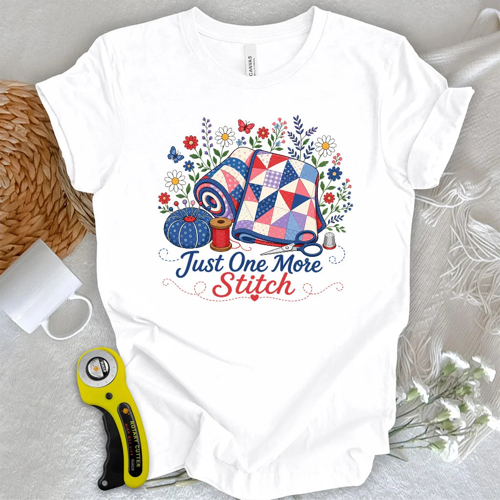 One More Stitch Before Bed T-shirt
