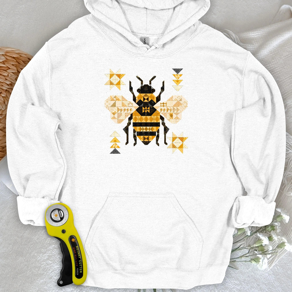 Patchwork Bee Hoodie