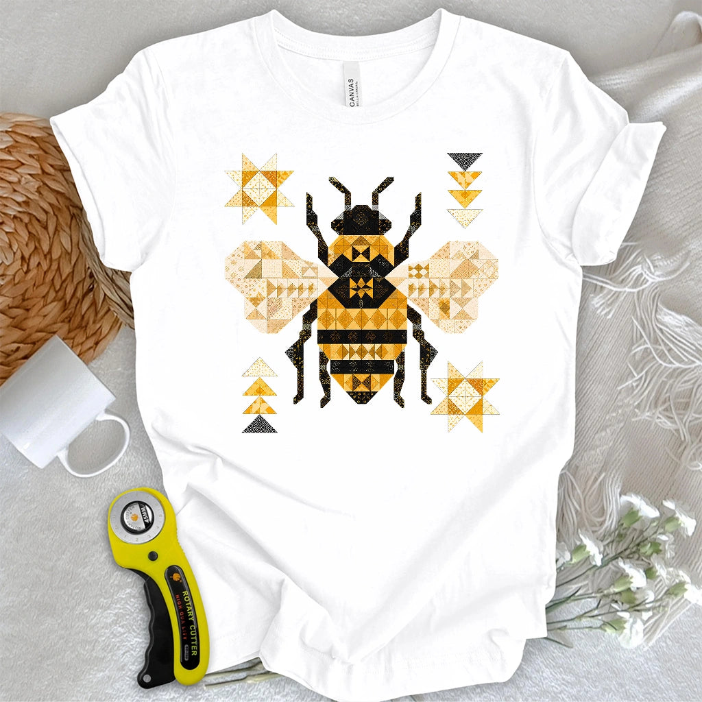 Patchwork Bee T-shirt