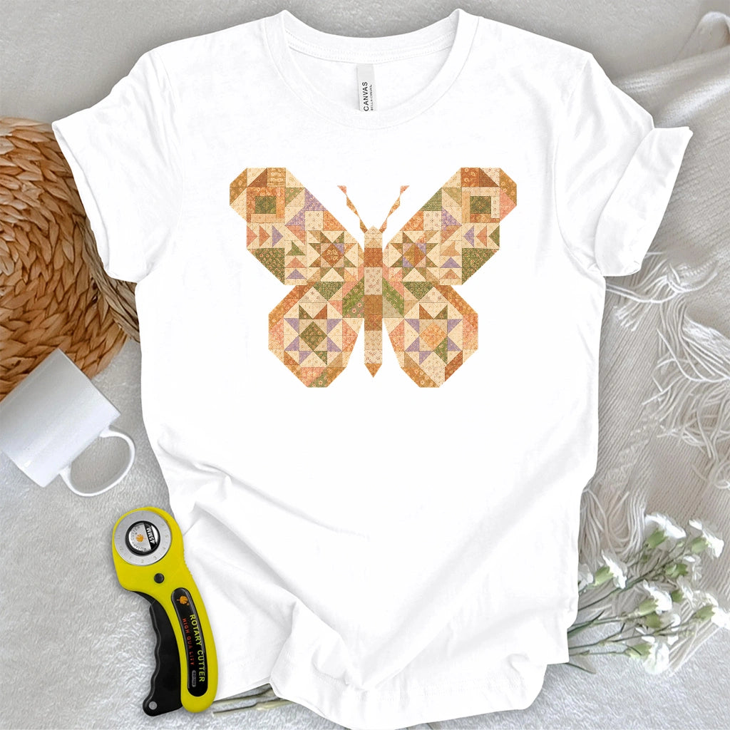 Patchwork Butterfly T-shirt
