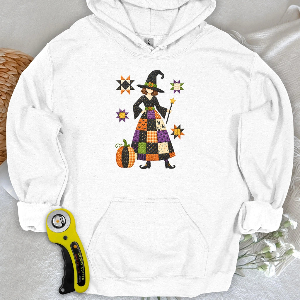 Patchwork Quilt Witch Hoodie