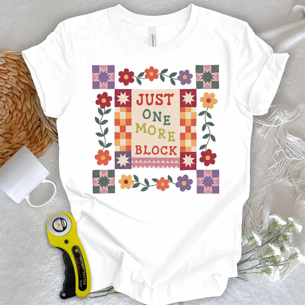 T-shirt sagesse patchwork