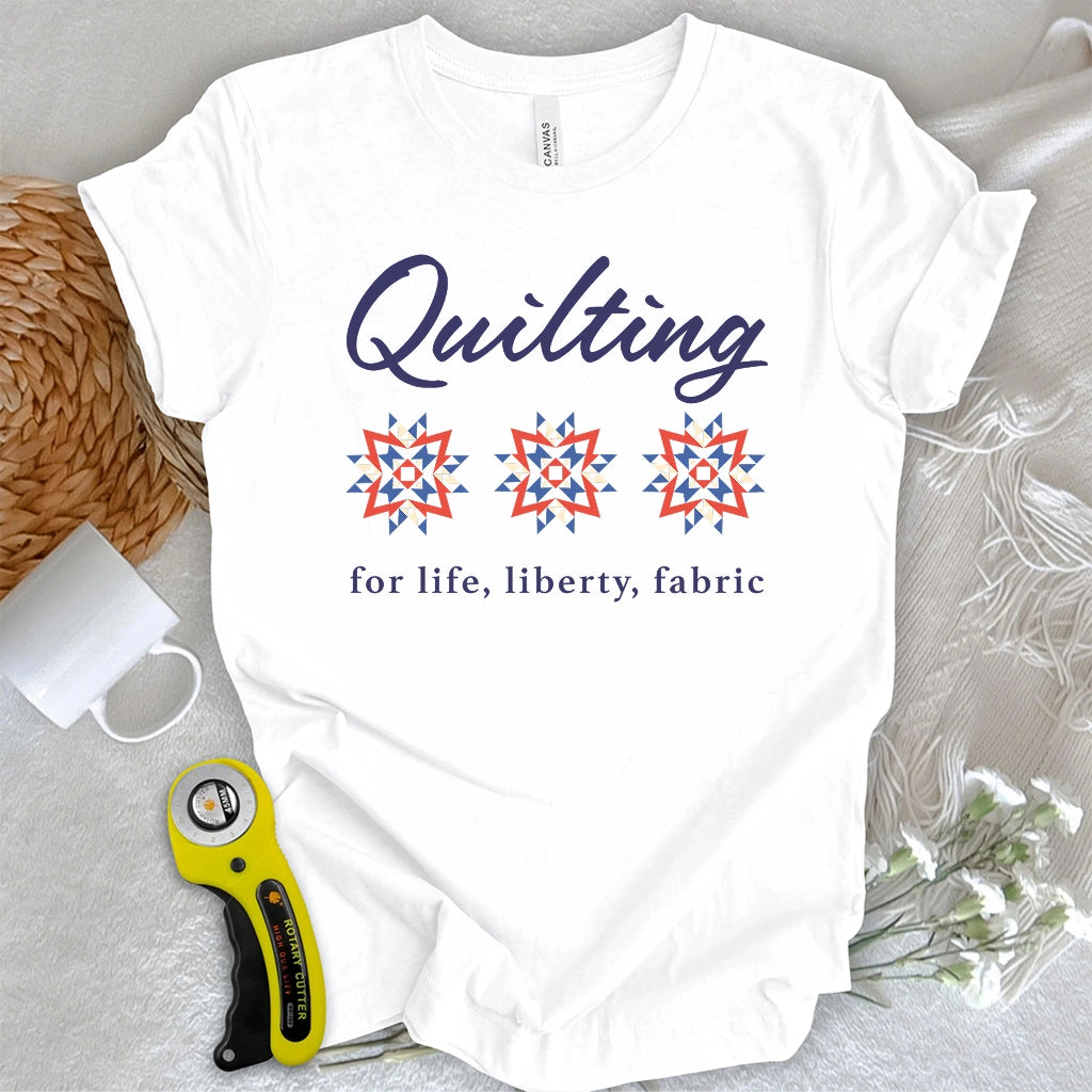 Patriotic Quilt Block T-shirt