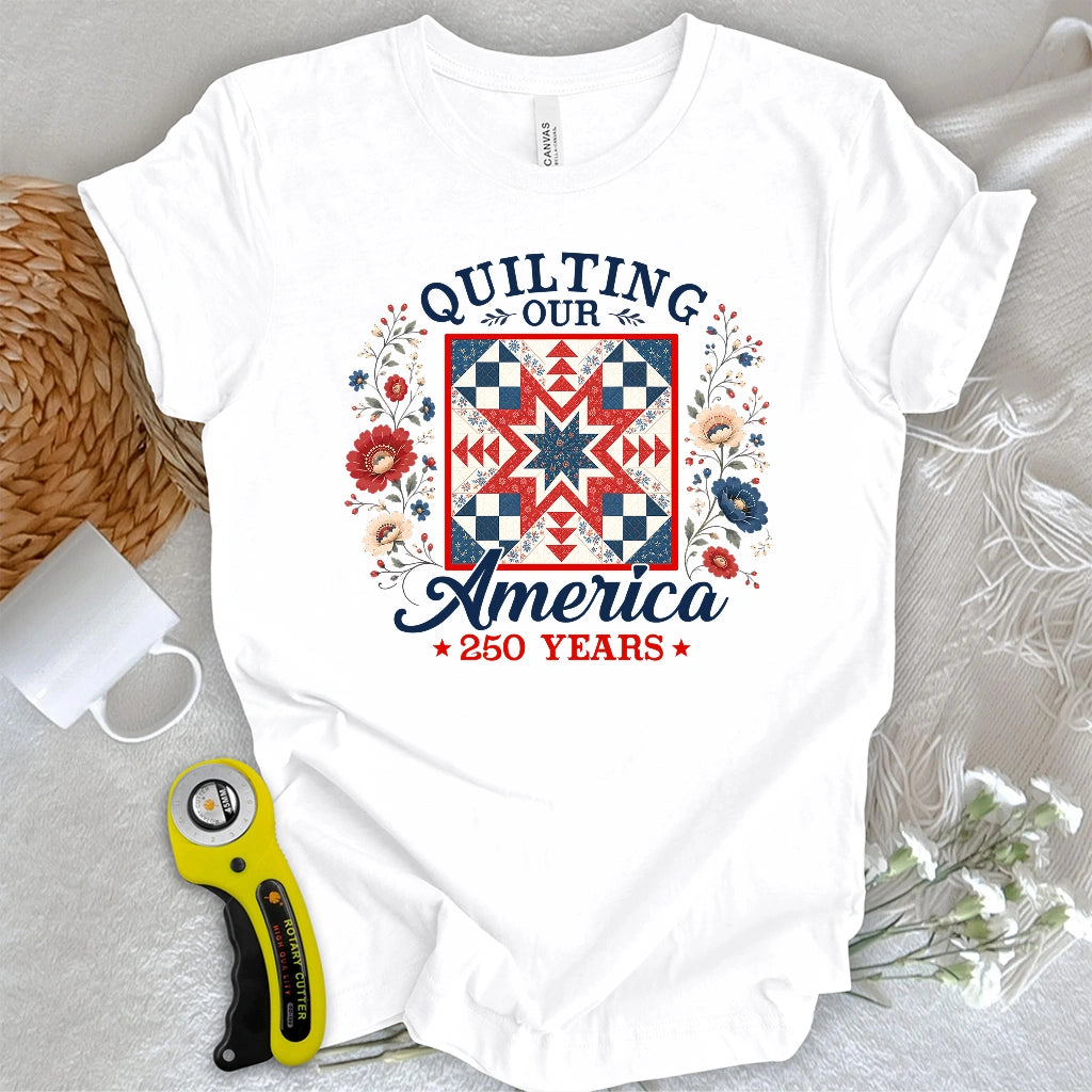 Patriotic Quilter T-shirt