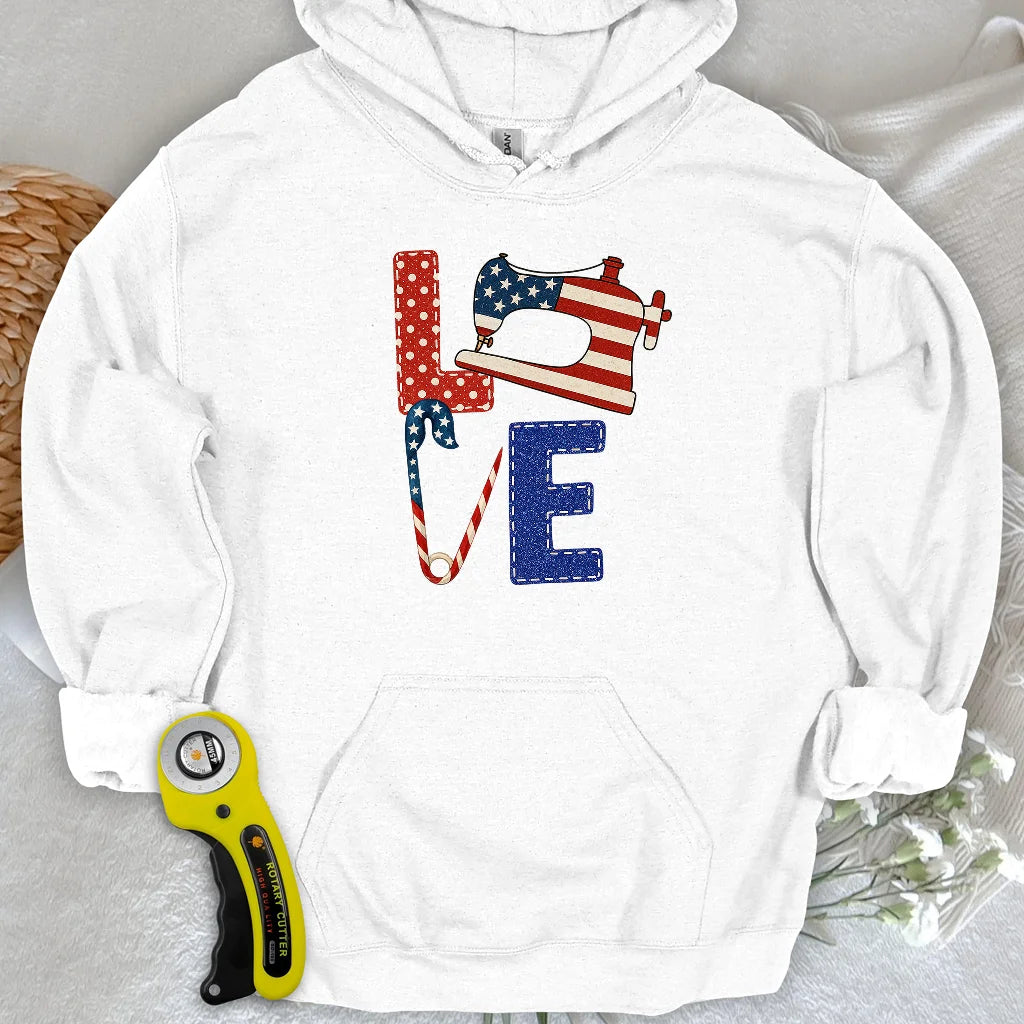 Patriotic Sewist Hoodie