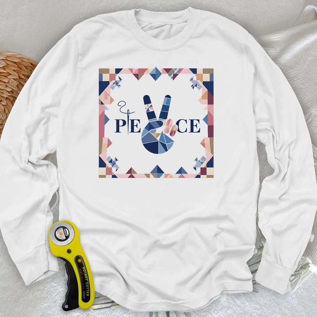 T-shirt manches longues Piece & Peace