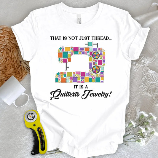 Powered by Sewing Machine & Thread T-shirt