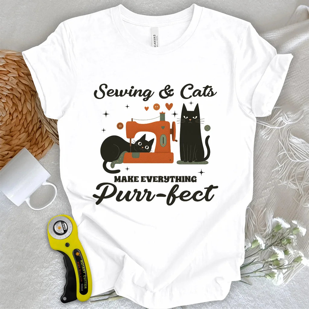Purr-fect Sewing T-shirt