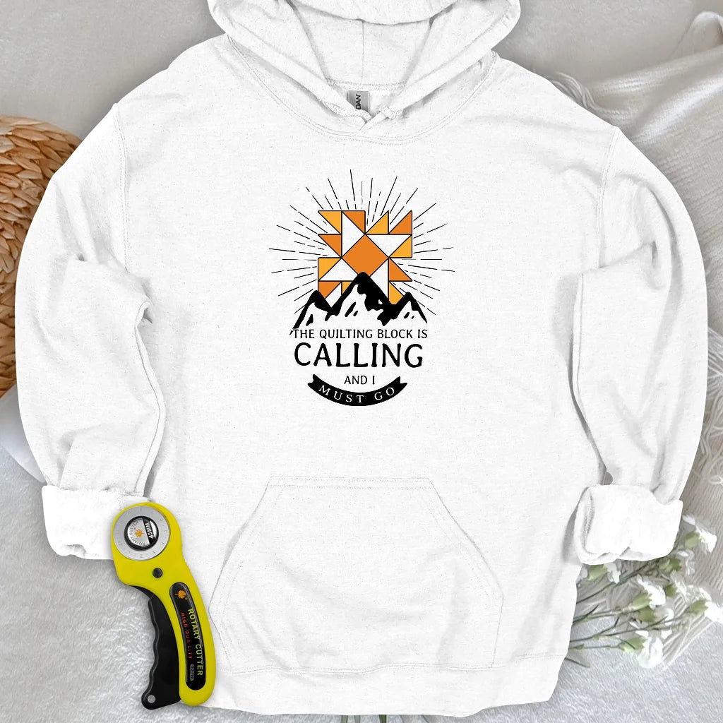 Quilt Block Calling Hoodie