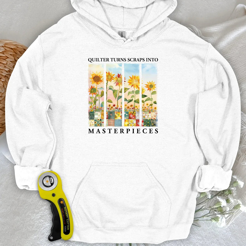 Sweat à capuche chef-d'œuvre matelassé