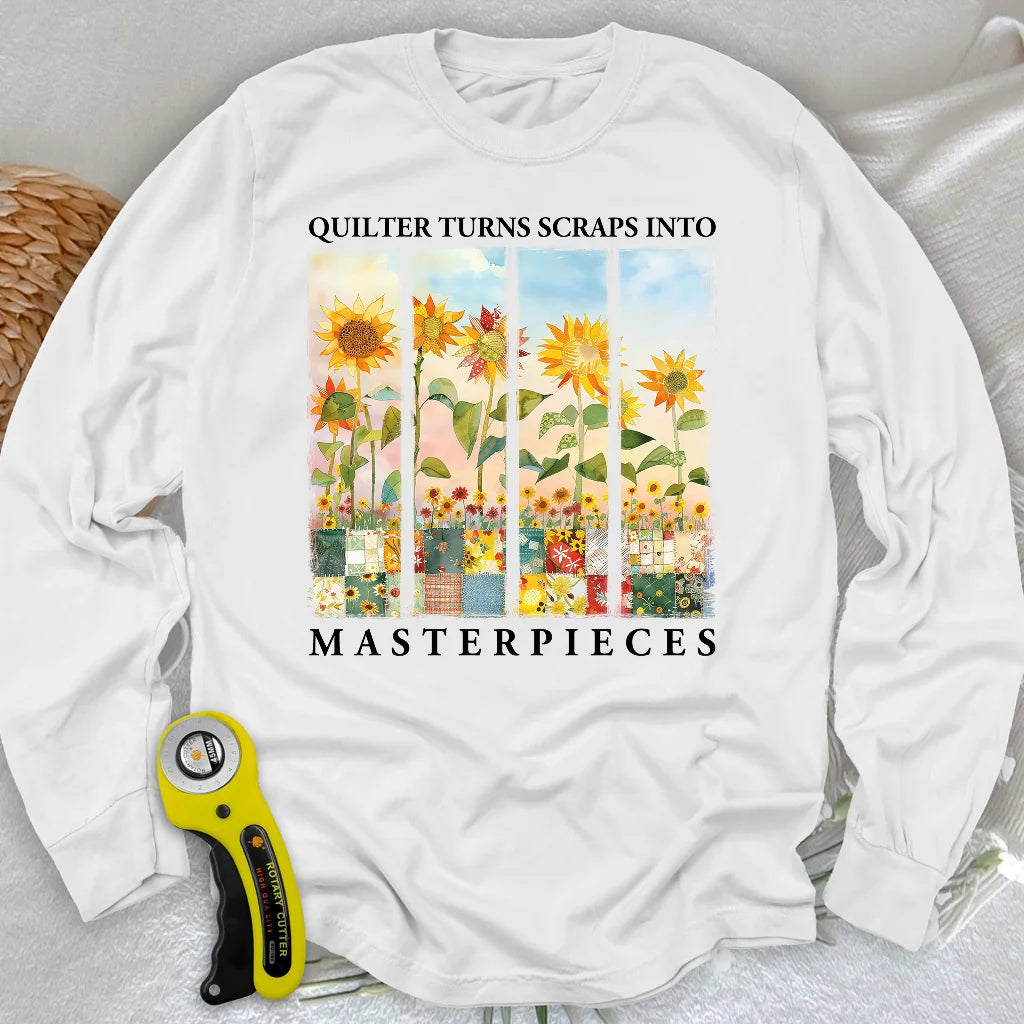 Quilt Meisterwerk Langarm-T-shirt