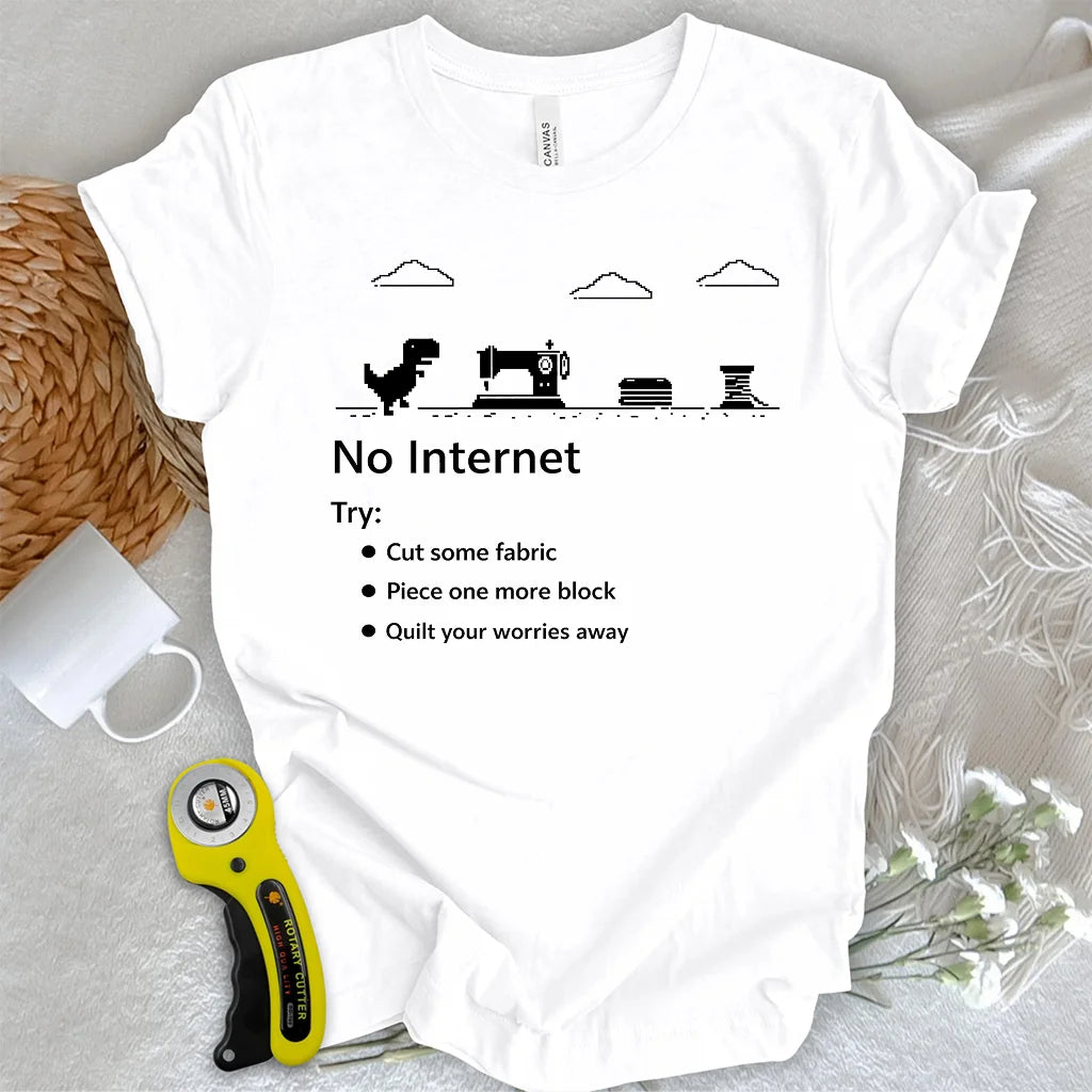 Steppdeckenmodus aktiviert T-Shirt