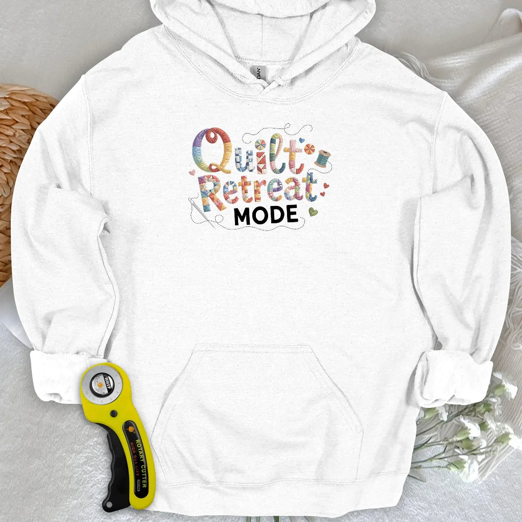 Quilt Retreat Mode Hoodie
