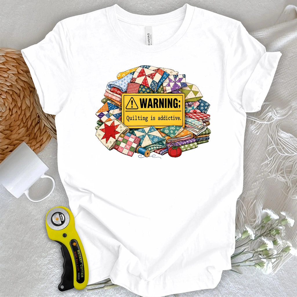 Quilt Warning T-shirt