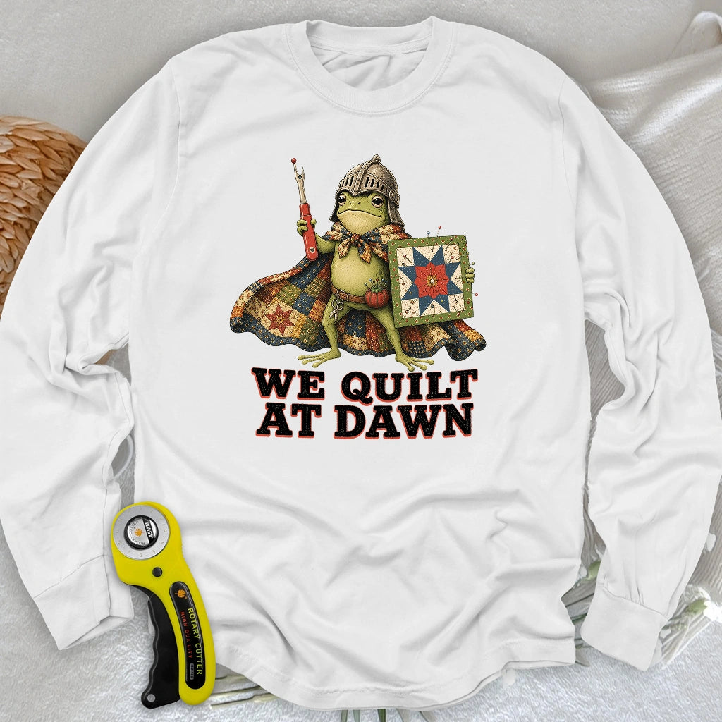 Quilt at Dawn Long Sleeve T-shirt
