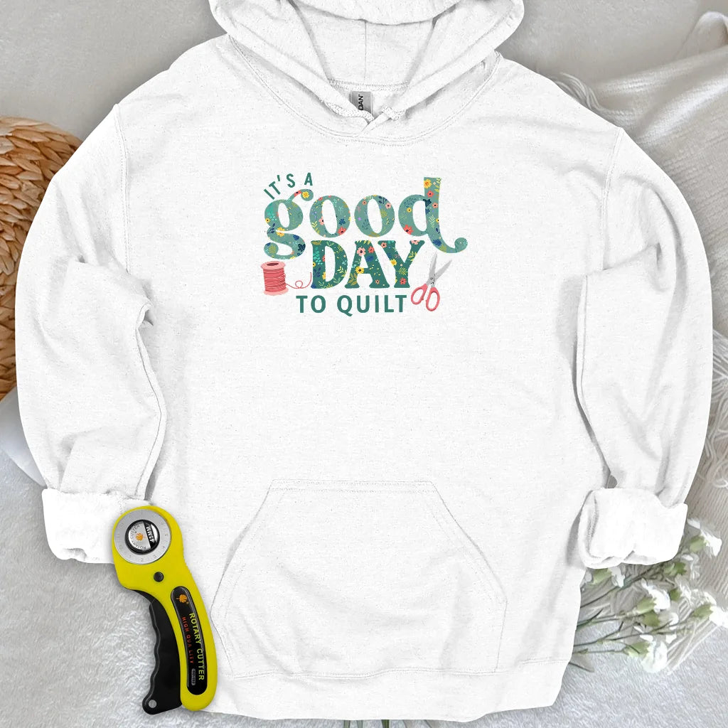 Sweat à capuche Quiltday