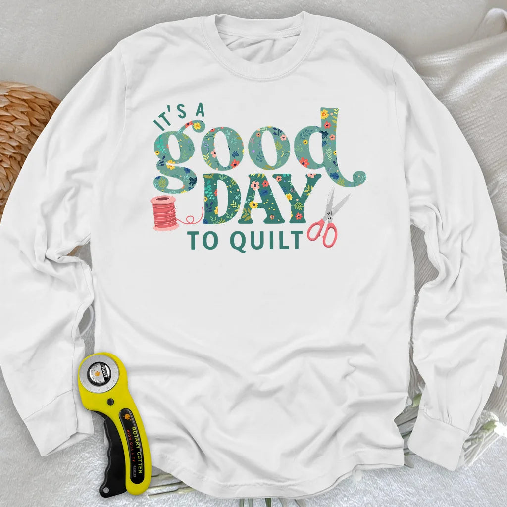 T-shirt à manches longues Quiltday