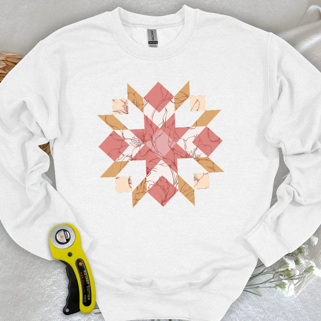 Quilted Botanica Sweatshirt