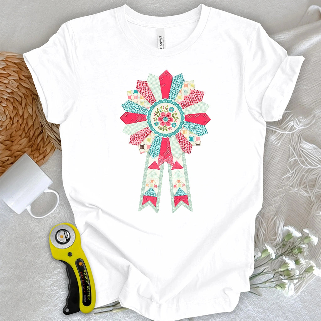 Quilted Fair Ribbon T-shirt