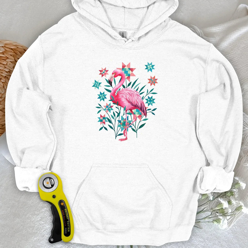 Sweat à capuche matelassé Jardin
