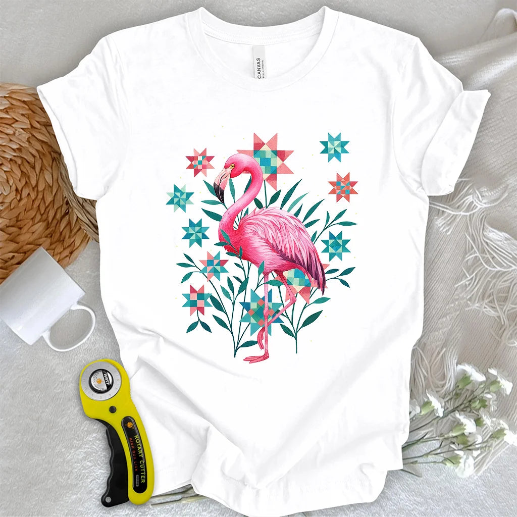 T-shirt matelassé Jardin
