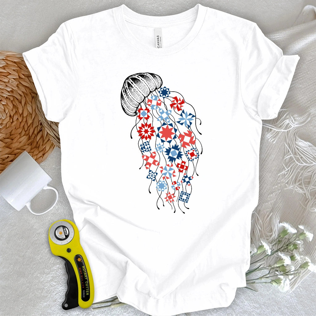 Quilted Jellyfish T-shirt