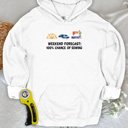 Quilter Weekend Forecast Hoodie