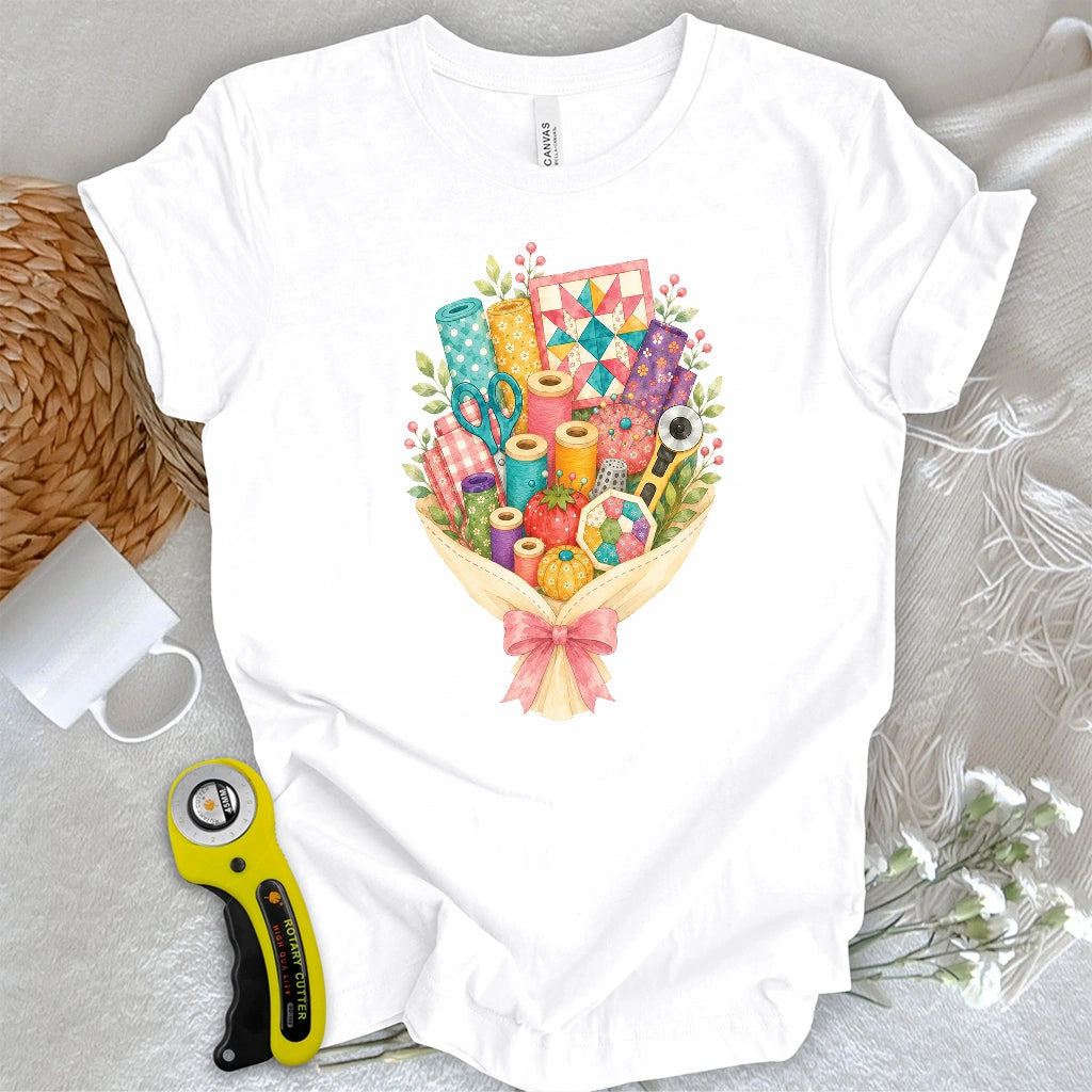 Quilter's Bouquet T-shirt