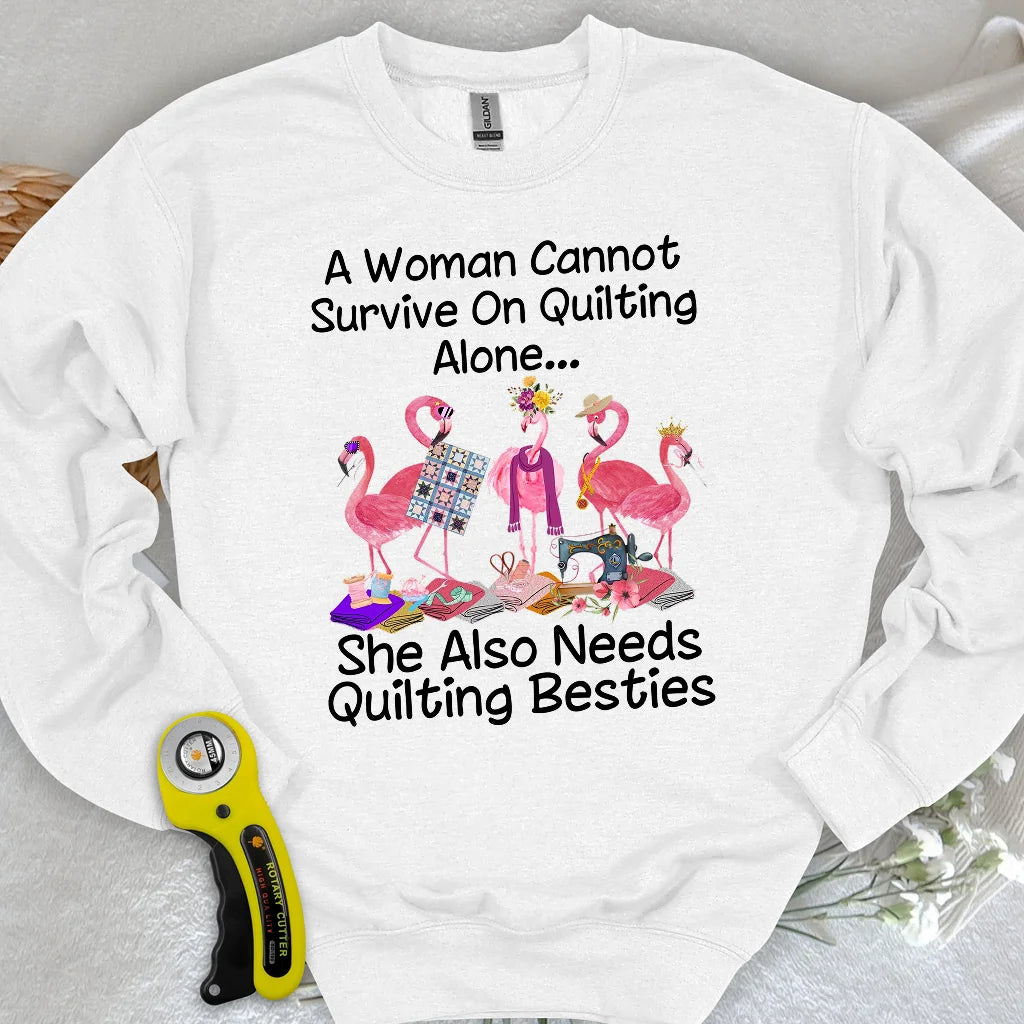 Quilting Besties Sweatshirt