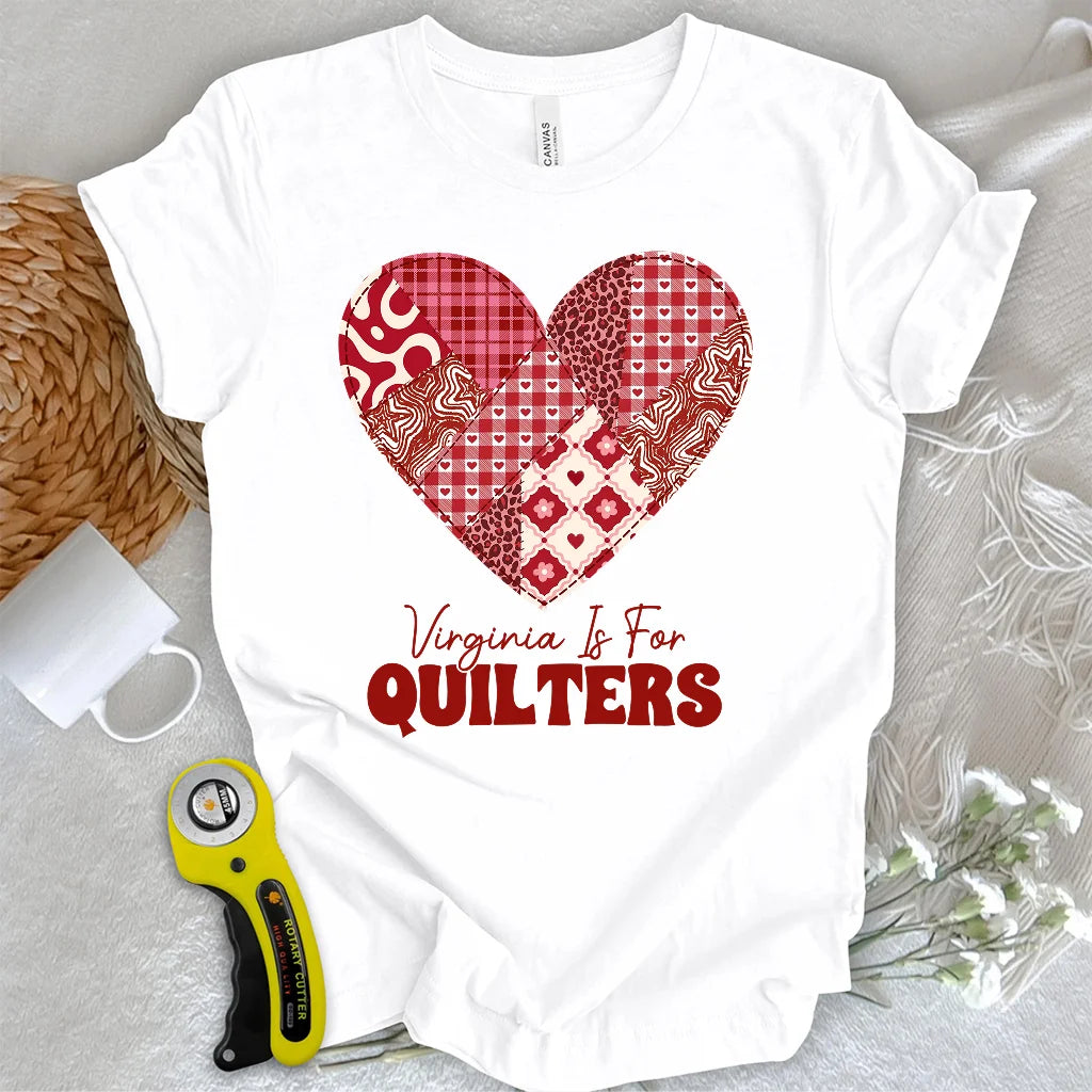 Quilting In The Old Dominion T-shirt