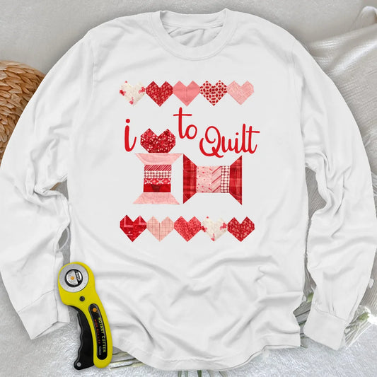 Quilting Love Long Sleeve T-shirt