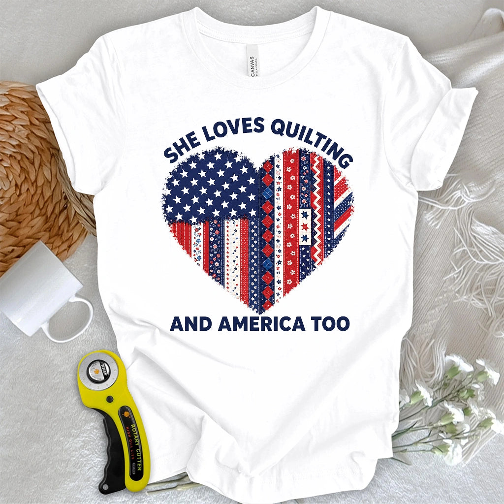 Quilting Patriot A250 T-shirt