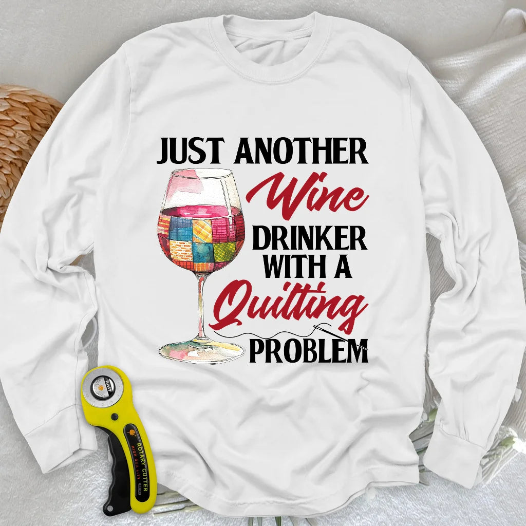 Quilting Problem Long Sleeve T-shirt
