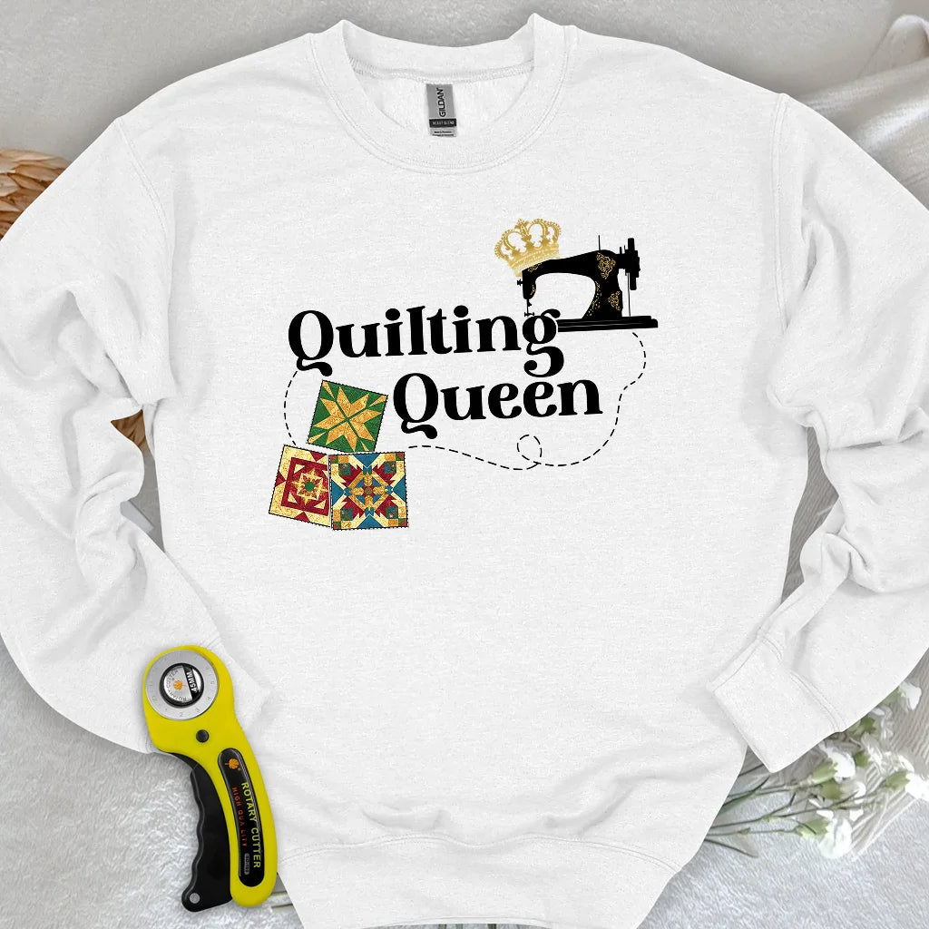 Sweat-shirt reine de la couture