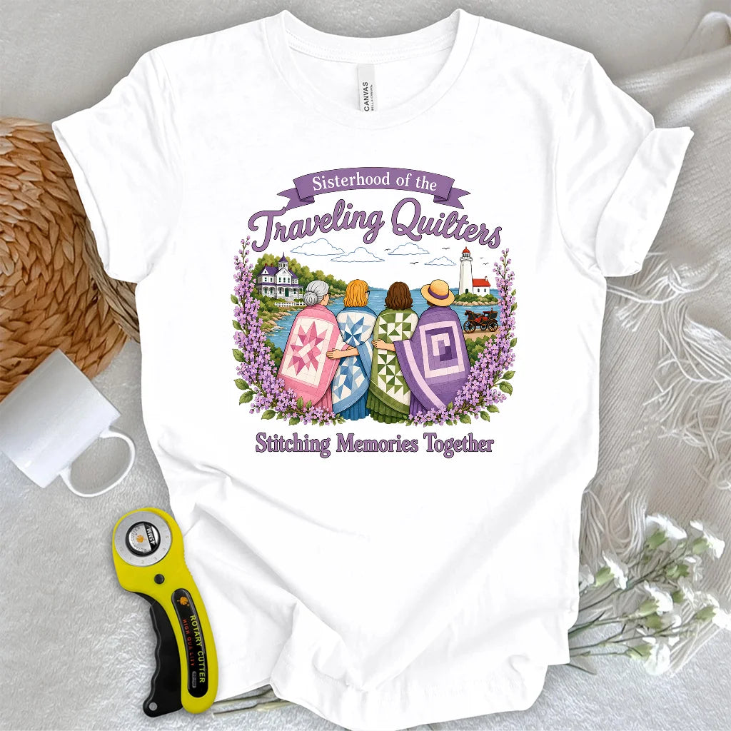 Quilting Sisters on the Go T-shirt