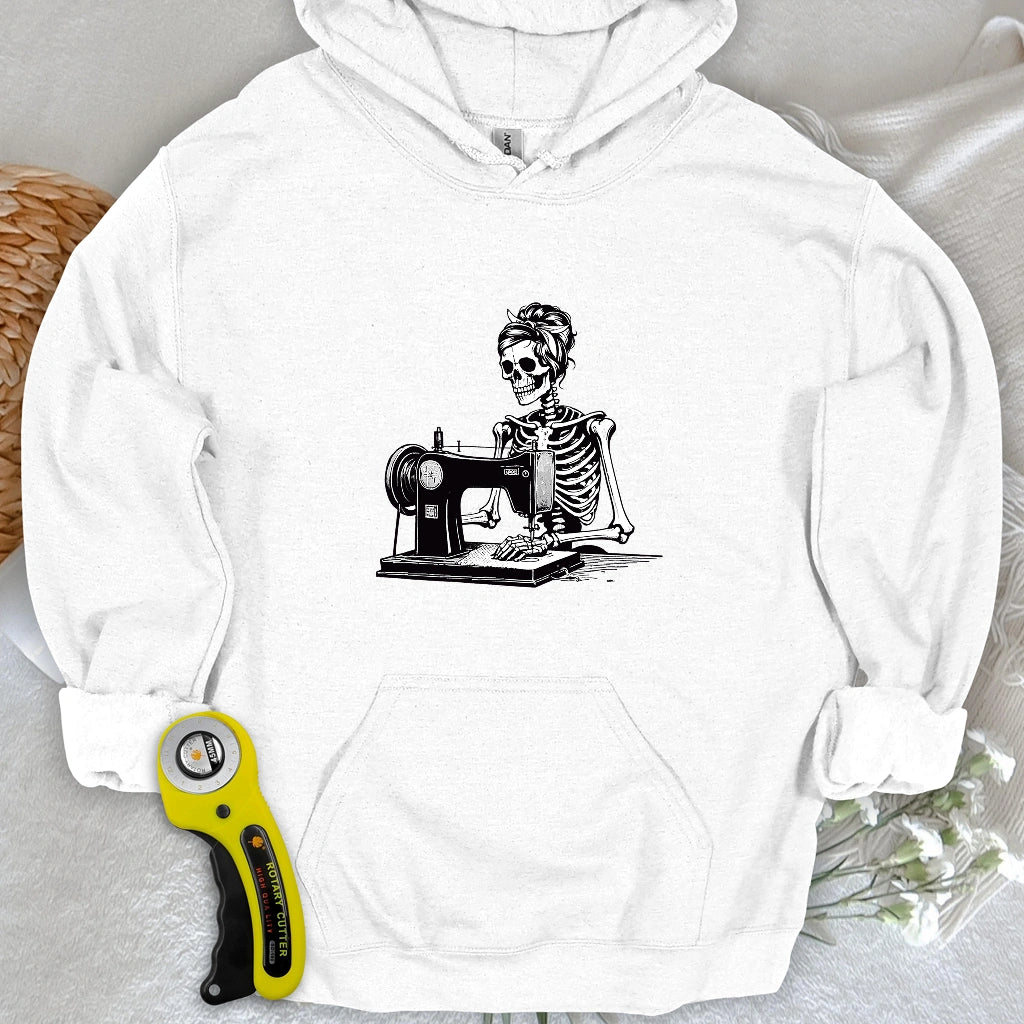 Quilting Skeleton Hoodie