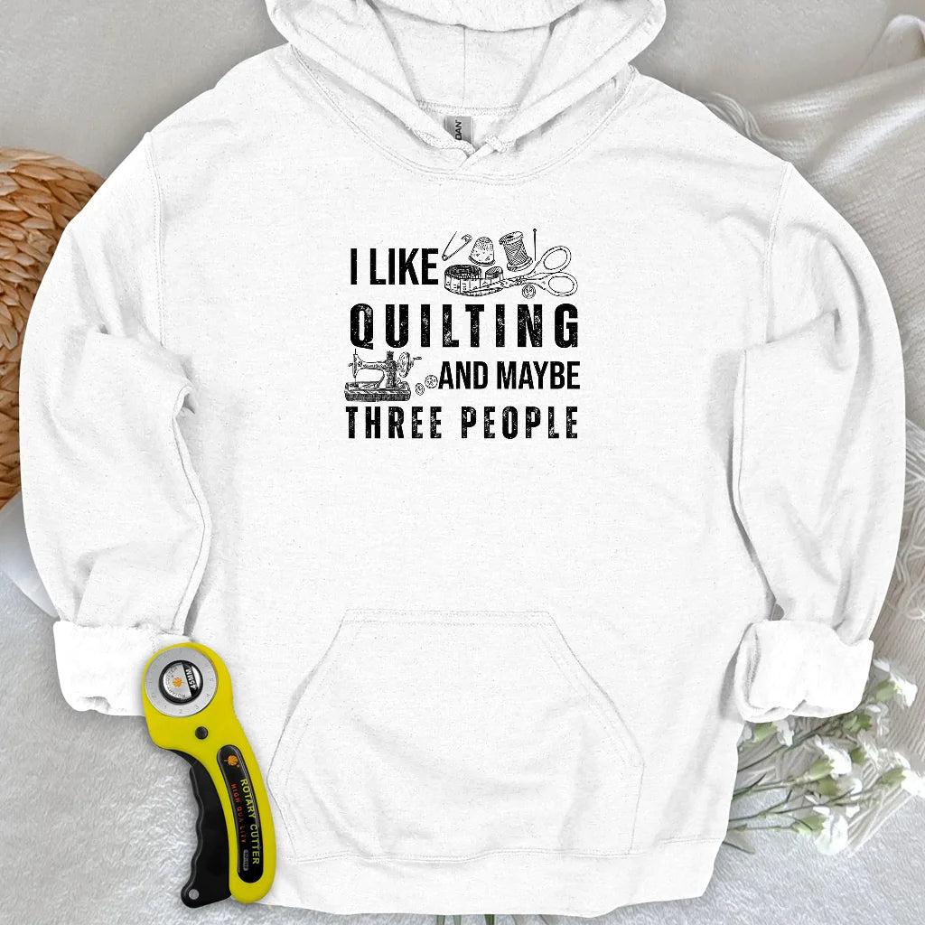 Quilting & 3-Personen Hoodie