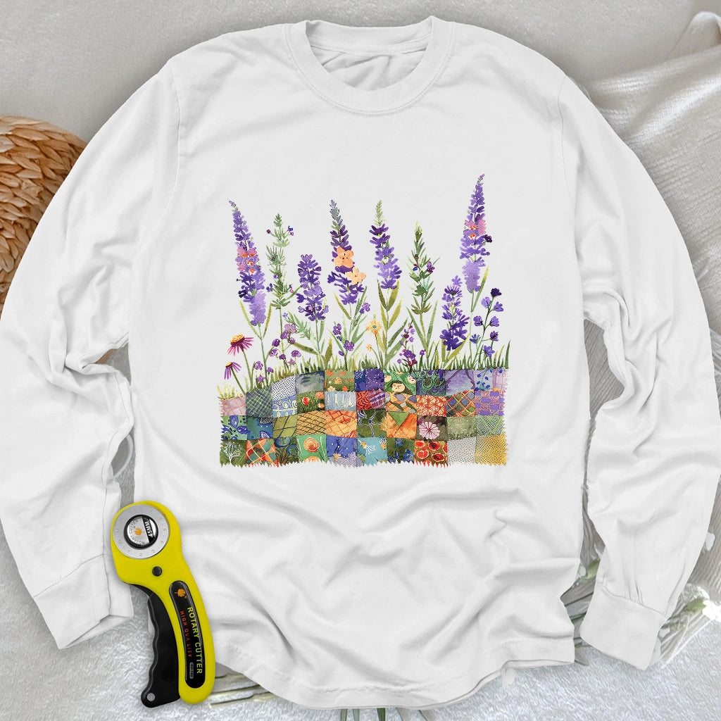 Quilting field Long Sleeve T-shirt