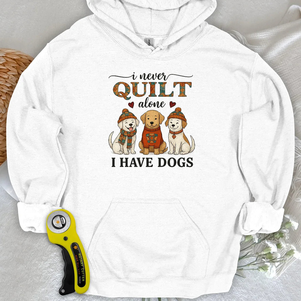 Quilting with Paws Hoodie